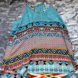 Cute Aztec Colorful Tank